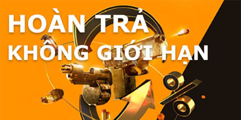 Mức hoàn tiền tại 188BET không có giới hạn 
